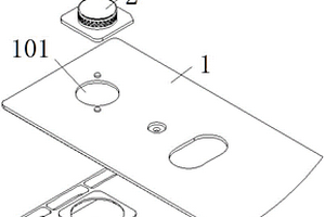 锂电池盖板极柱机构