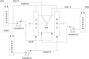 一价离子选择性电渗析装置及氯化锂浓缩液的制备方法