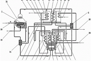 单双效复合蒸吸二段蒸汽型第一类溴化锂吸收式热泵机组
