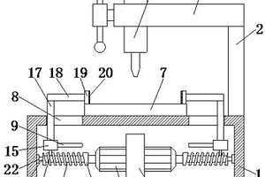 可自动夹紧的锂电池生产用打孔装置