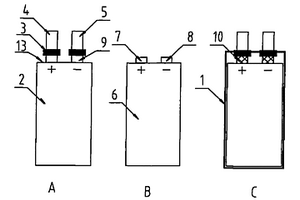 具有快速散热能力的聚合物锂离子电池结构