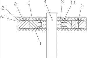 柱式锂电池用组合端盖