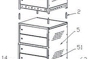 可叠加型锂电池充电柜