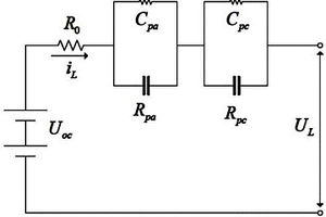 动力锂电池二阶RC等效模型的辨识方法