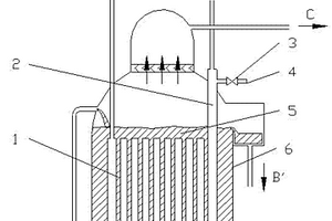 带通风管的排热利用型溴化锂吸收式制冷机用烟气发生器