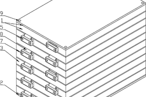 锂离子聚合物电池组组装结构