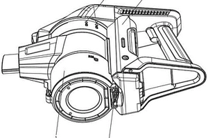 锂电吸尘器尘杯释放结构