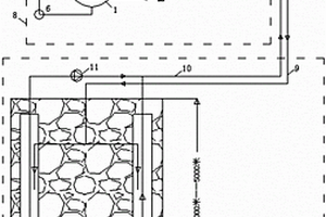 干热岩单效溴化锂吸收式热泵供热系统