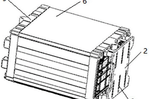 车用软包锂电池的导热结构