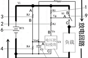 纯硬件驱动的锂电池二次欠压硬件切断电路