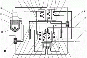 单双效复合蒸吸二段直燃型第一类溴化锂吸收式热泵机组