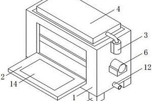 锂电池的极片烘烤装置