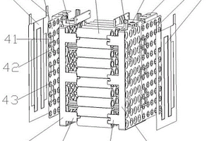 圆柱型锂离子电池模组结构