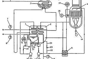 溴化锂吸收式第一类热泵机组装置及其控制方法