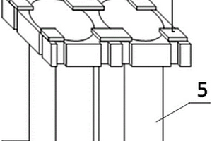 圆柱形锂离子电池组合装置