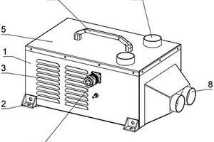 电动汽车锂电池箱散热空调系统