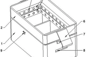 用于动力锂电池PACK组合箱体结构