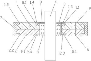 用于柱式锂电池的端盖装置