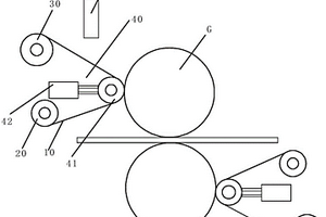 锂离子电池极片碾压机的喷油擦辊装置