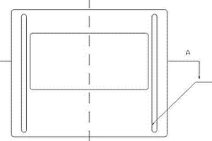 用修壳模具进行聚合物锂离子电池铝塑封装袋双面冲壳的方法