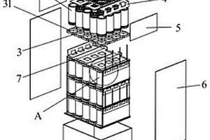 换电用锂离子电池机箱结构