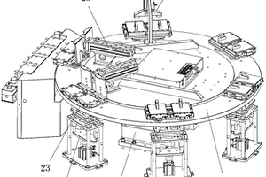 锂电池电芯用转盘定位装置