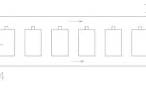 双向通风冷却的串行通风锂电池组散热系统