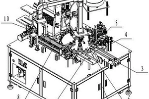 圆柱锂电池焊盖帽收盒一体机