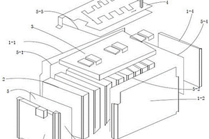 方形锂电池组结构