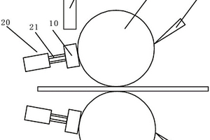 锂离子电池极片碾压机的擦辊装置