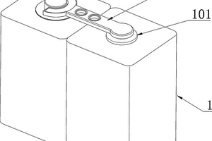 方形圆柱复合钛锂电池PACK连接件