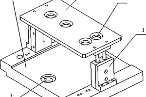 用于安装锂电池塑料外壳的压紧夹具