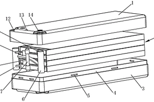 聚合物锂离子车模电池组合结构