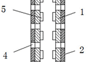 具有稳固作用的汽车锂电池组用散热隔板