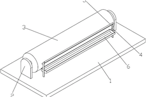 锂离子电池极片辊压机中辊的清理装置