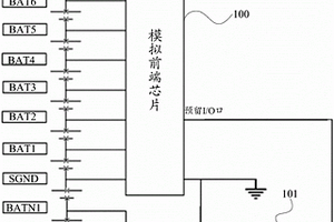 锂离子电池状态参数采样系统