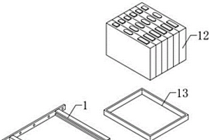结构稳定的锂电池安装盒