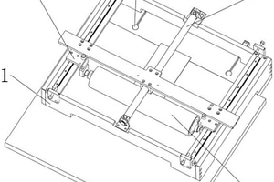 锂离子电池极片抗剥离力测试样品前处理擀压装置