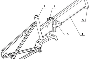 内置锂电电池的电动车车架