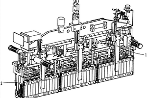 汽车锂电池三模组的吊装夹具