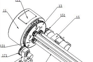 用于圆柱锂电池制片卷绕一体机的卷绕头齿轮机构