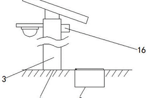 带有锂电池防盗结构的智能化太阳能路灯