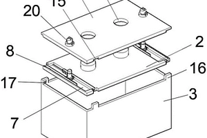 便于拆卸的锂电池盖板