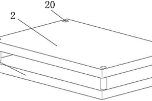 方形锂离子电池模组端板