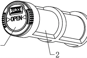 圆柱锂电池的快速装配结构
