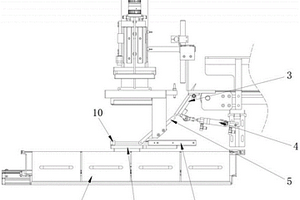 方形锂电池制片卷绕机的不良品电芯卸料排除装置