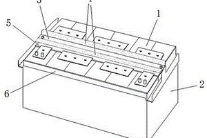 锂离子电池铁制压杆装配结构