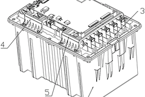 新能源电动车用具有插拔结构的智能锂电池包