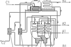 高效利用工作蒸汽凝水热量的蒸汽型溴化锂吸收式热泵