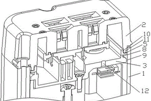 锂电池型材端面的双层防水结构